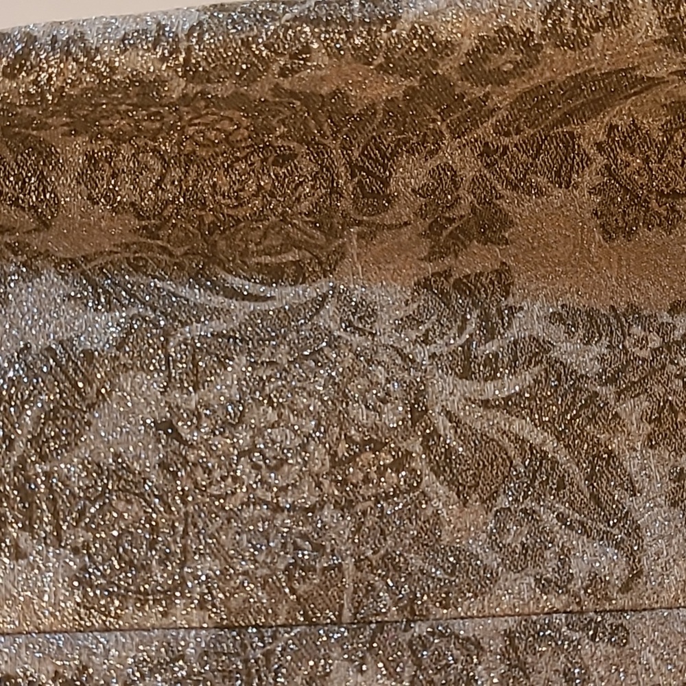 Dolce & Gabbana Size 42 Gold Leaf Dress - Picture 10 of 13